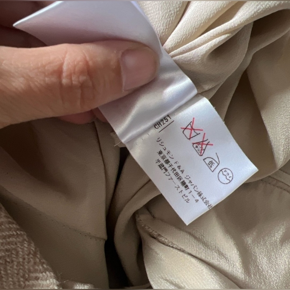 Chloé Wide Leg Pants in Wool - Beige - EU40 - Great condition - Picture 6 of 8